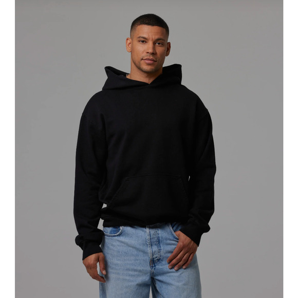 Talentless MEN'S HEAVYWEIGHT HOODIE Black Thick Comfy Sweatshirt
